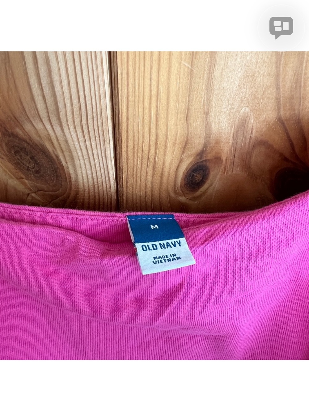 Old Navy Bright Pink fit and Flare Cami Tank Top Midi Dress - Picture 4 of 5
